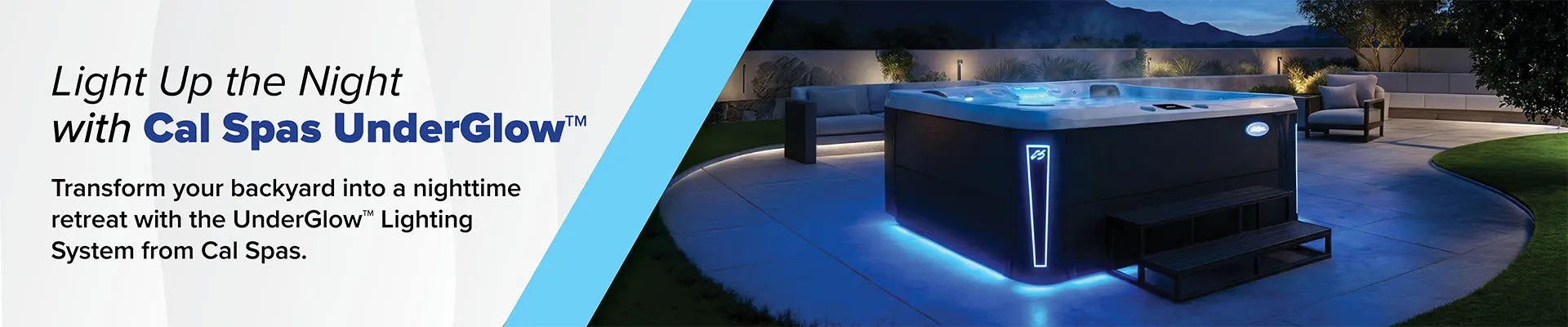 Calspas hot tub being used in a family setting - Revere